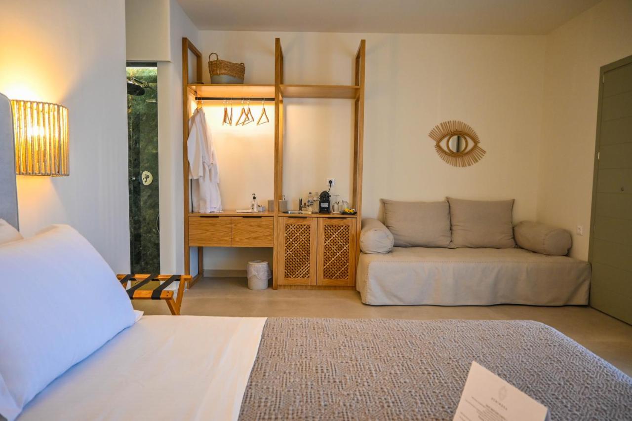 Schinoza Luxury Suites Schoinoussa Exterior foto