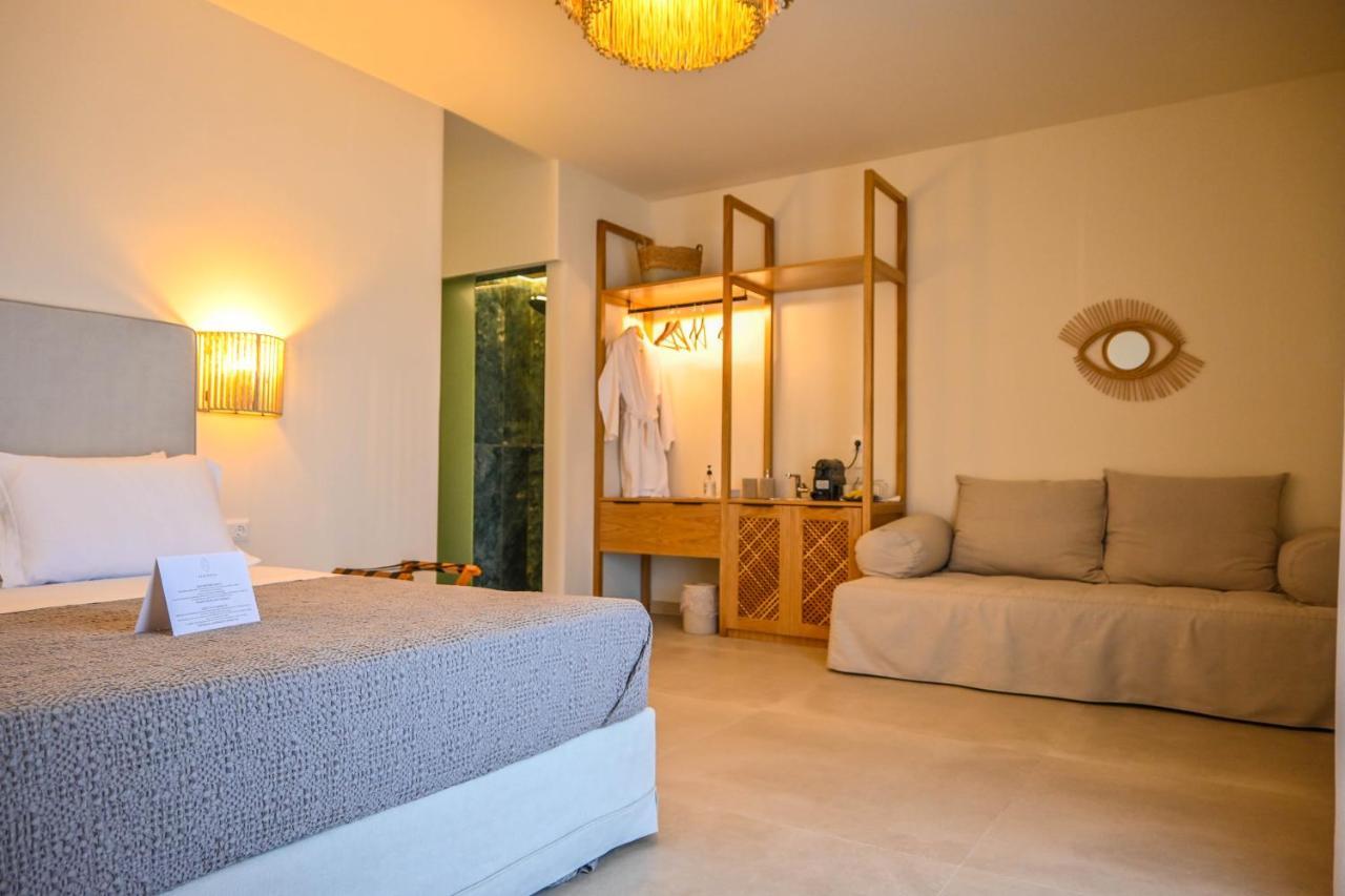 Schinoza Luxury Suites Schoinoussa Exterior foto